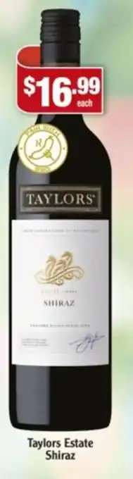 Taylors Estate Shiraz