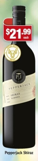 Pepperjack Shiraz