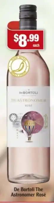 Liquor Stax De Bortoli The Astronomer Rose offer