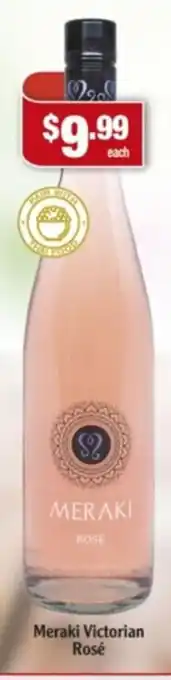 Liquor Stax Meraki Victorian Rose offer