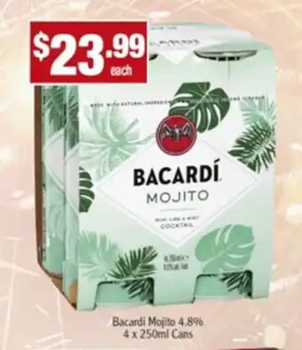 Bacardi Mojito - Cans