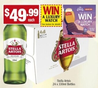 Liquor Stax Stella Artois - Bottles offer