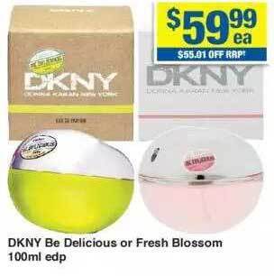 My Chemist Dkny be delicious or fresh blossom edp offer