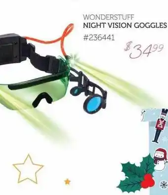 Kidstuff Wonderstuff night vision googles offer