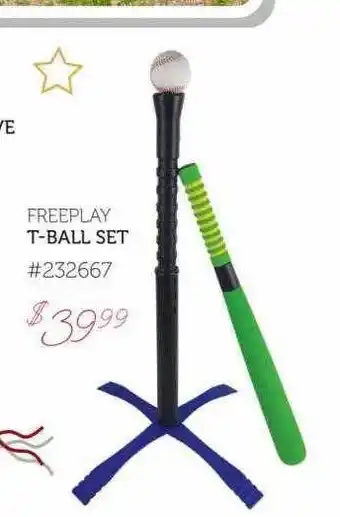 Freeplay t-ball set