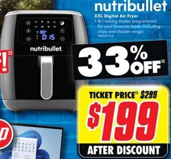 nutribullet XXL Digital Air Fryer