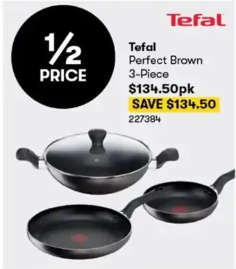 BIG W Tefal - Perfect Brown 3 Piece offer