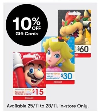 BIG W Nintendo offer