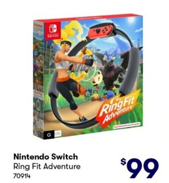 BIG W Nintendo Switch Ring Fit Adventure offer