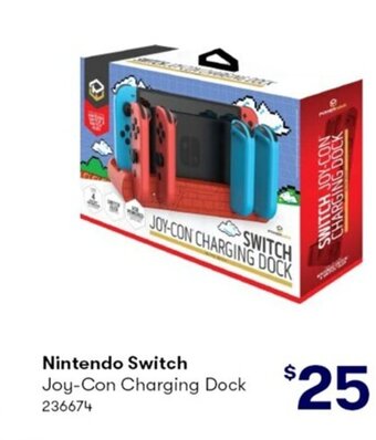 BIG W Nintendo Switch - Joy Con Charging Dock offer
