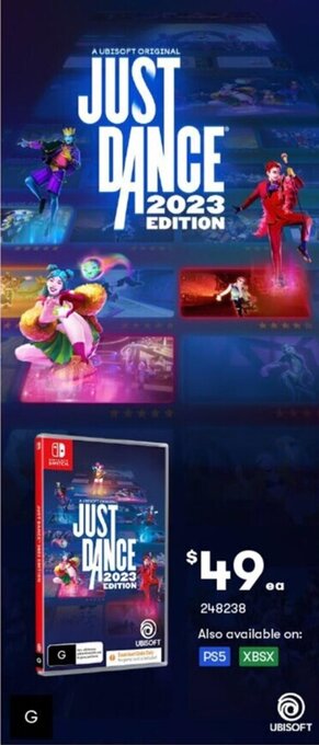 BIG W Just Dance 2023 Edition offer