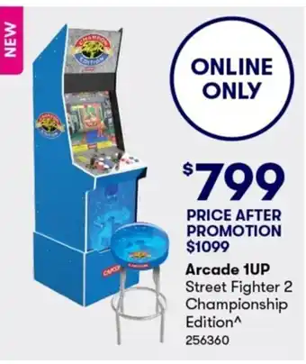 BIG W Arcade 1UP Street Fighter 2 Championship Edition offer