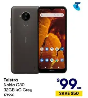 BIG W Telstra Nokia C30 offer