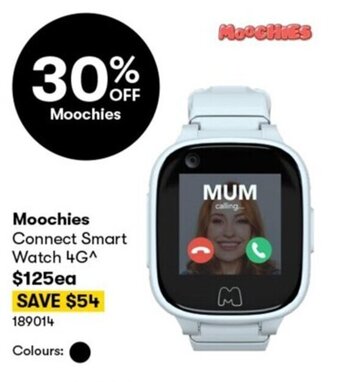 BIG W Moochies Connect Smart Watch 4G offer