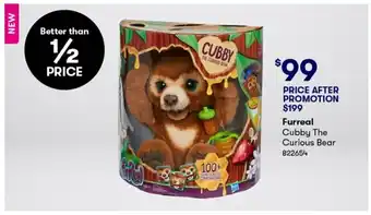 Furreal Cubby The Curious Bear