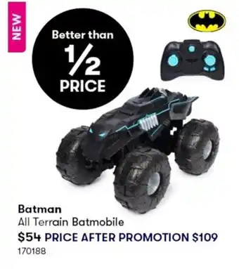 BIG W Batman - All Terrain Batmobile offer