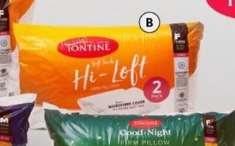 BIG W Tontine 2 Pack Hi Loft Pillow offer