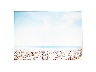LivingStyles "Summers On Bondi" Framed Canvas Wall Art Print, 110cm offer