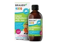 Brauer Kids Liquid Multivitamin with Iron 200ml