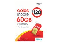 Coles Coles Mobile $120 SIM offer