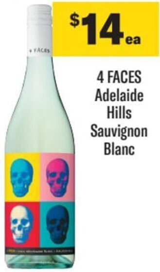 4 Faces Adelaide Hills Sauvignon Blanc