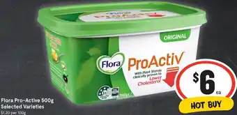 IGA Flora Pro-Active 500g offer