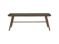LivingStyles Marrim Wooden Dining Bench, 120cm, Cocoa offer