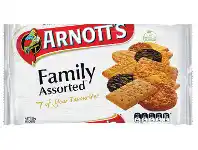 Foodworks Arnott’s Family Assorted Biscuits 500g offer