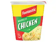Coles Fantastic Noodles Cup or Bowl 70g-80g offer