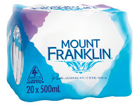 Foodworks Mount Franklin Still Water 20 Pack x 500ml offer