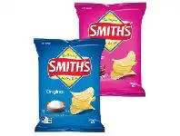 Foodworks Smith’s Chips 90-175g or Multipack 5/6 Pack offer