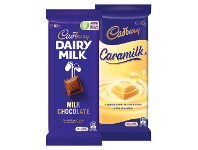 Cadbury Milk Chocolate Block 160-190g