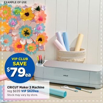 Spotlight Cricut Maker 3 Machine offer