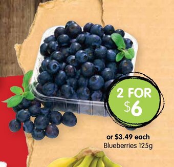 Spudshed Blueberries 125g offer