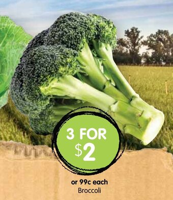 Spudshed Broccoli offer