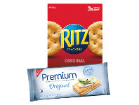Ritz or Nabisco Premium Crackers 300g