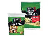 Foodworks Perfect Italiano Parmesan Grated Cheese 250g or Ricotta 500g offer
