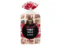 ALDI Bakers Life Spiced Fruit Buns 6pk/450g offer