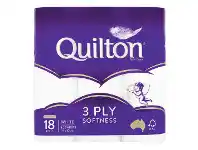 Foodworks Quilton Toilet Tissue 18 Pack offer
