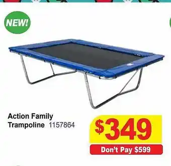 Mr Toys Action family trampoline offer