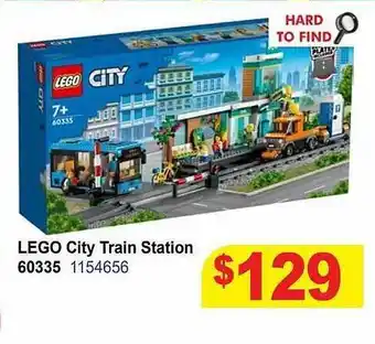 Mr Toys Lego city train station 60335 offer