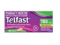 Discount Drug Stores Telfast Hayfever Allergy Relief 180mg 60 Tablets offer