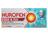 Chemist King Nurofen Cold & Flu 24 Tablets offer