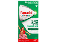 Panadol Children Colour Free Liquid 5-12 Years Strawberry 200ml