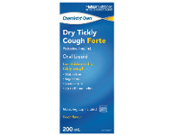 Discount Drug Stores Chemists' Own Dry Tickly Cough Forte Liquid 200ml offer