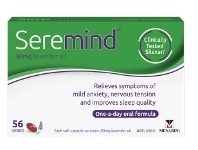 Discount Drug Stores Seremind 80mg Lavender Oil 56 Capsules offer