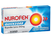 Foodworks Nurofen Quickzorb Caplets 24 Pack offer