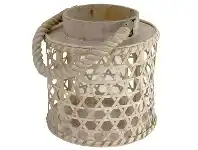 LivingStyles Effy Rattan Lantern, Small offer