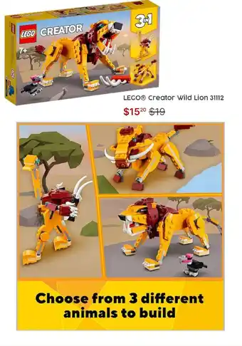 Lego Creator Wild Lion