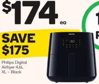 Woolworths Philips Digital Airfryer 4.6L offer